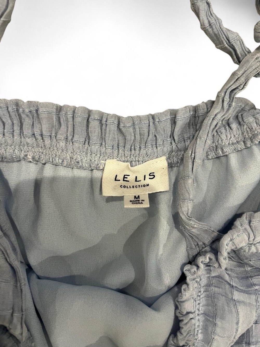 Le Lis Soft Gray Ruffle Cami - Picture 3 of 5